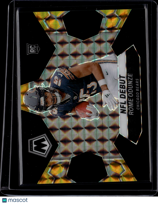 2024 Panini Mosaic NFL Debut Rome Odunze #281 RC /8