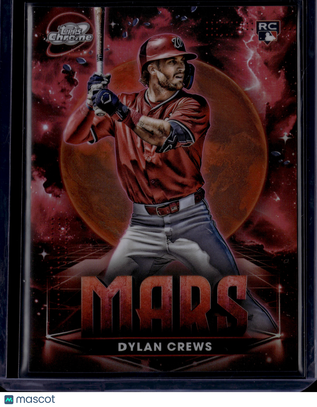 2025 Topps Cosmic Chrome Dylan Crews Planetary Pursuit Mars SP #PPMA-8 RC
