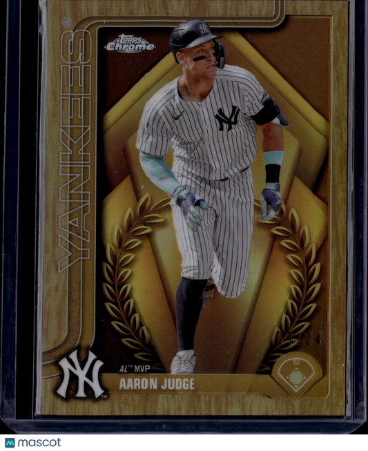 2024 Topps Chrome Aaron Judge #99 Award Winners MVP SSP /24