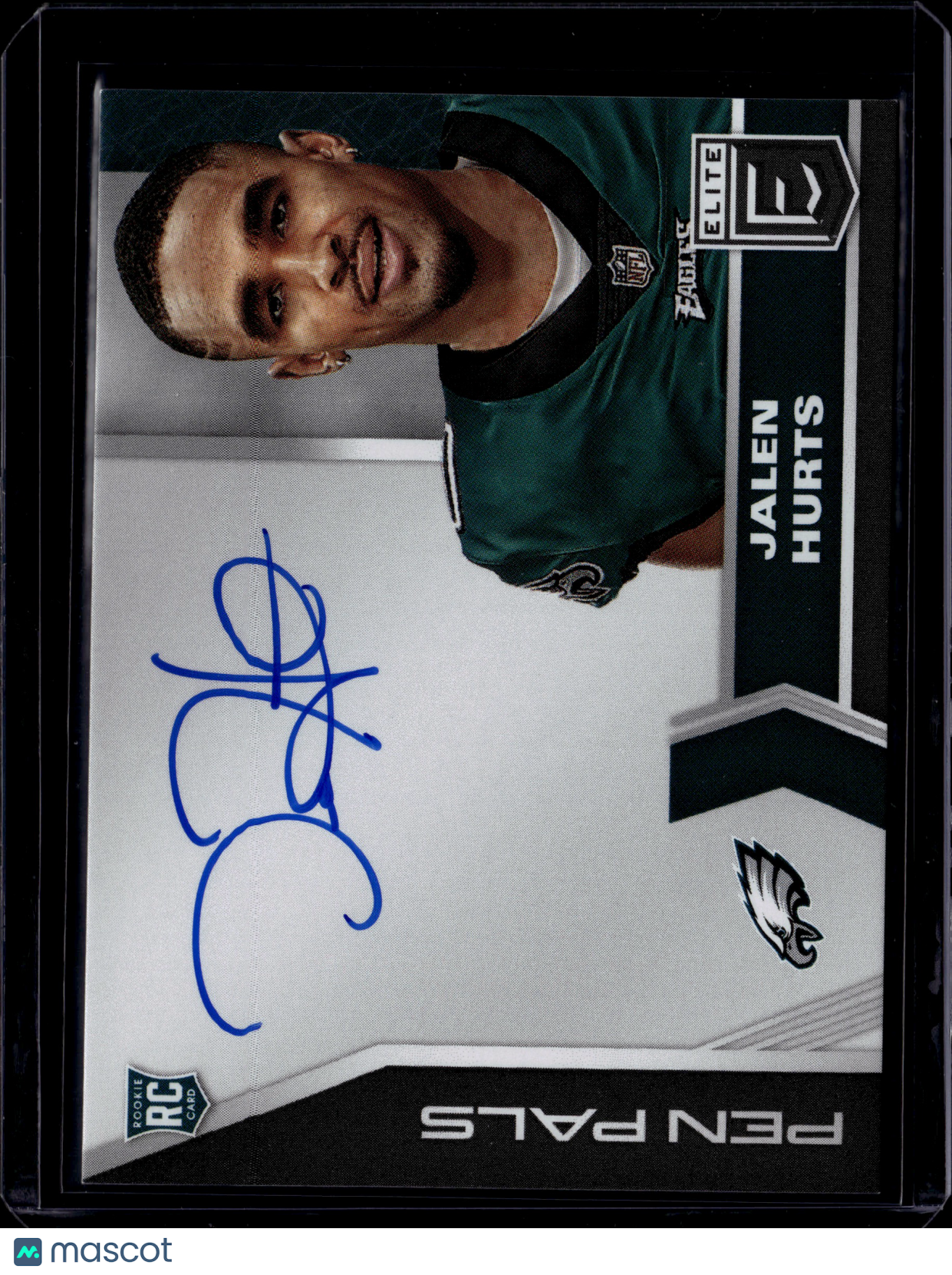 2020 Panini Donruss Elite Pen Pals Jalen Hurts RC