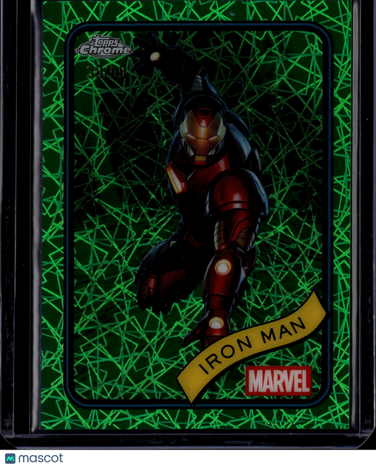 2025 Topps Chrome Marvel Iron Man /99 #1