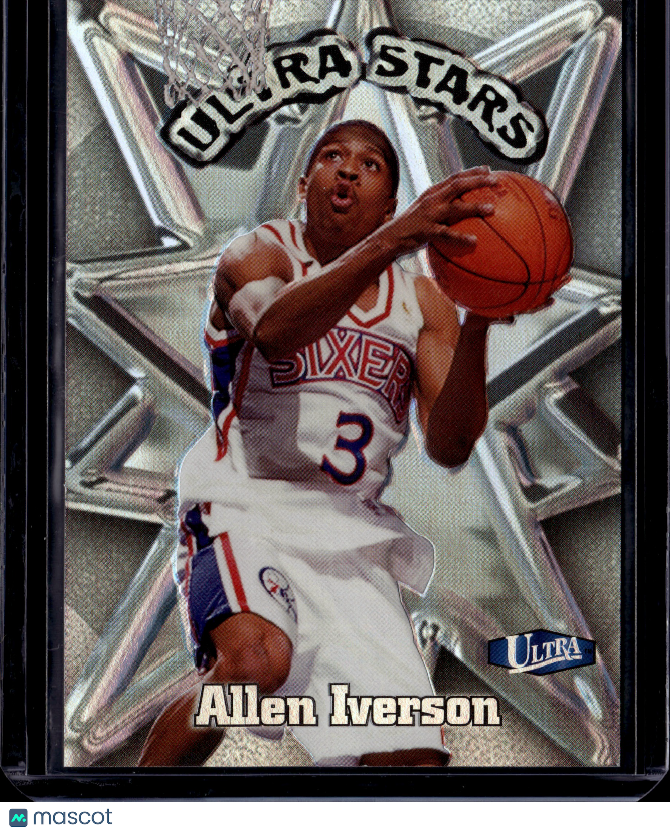 1997 Fleer Ultra Ultra Stars Allen Iverson #2 of 20 US