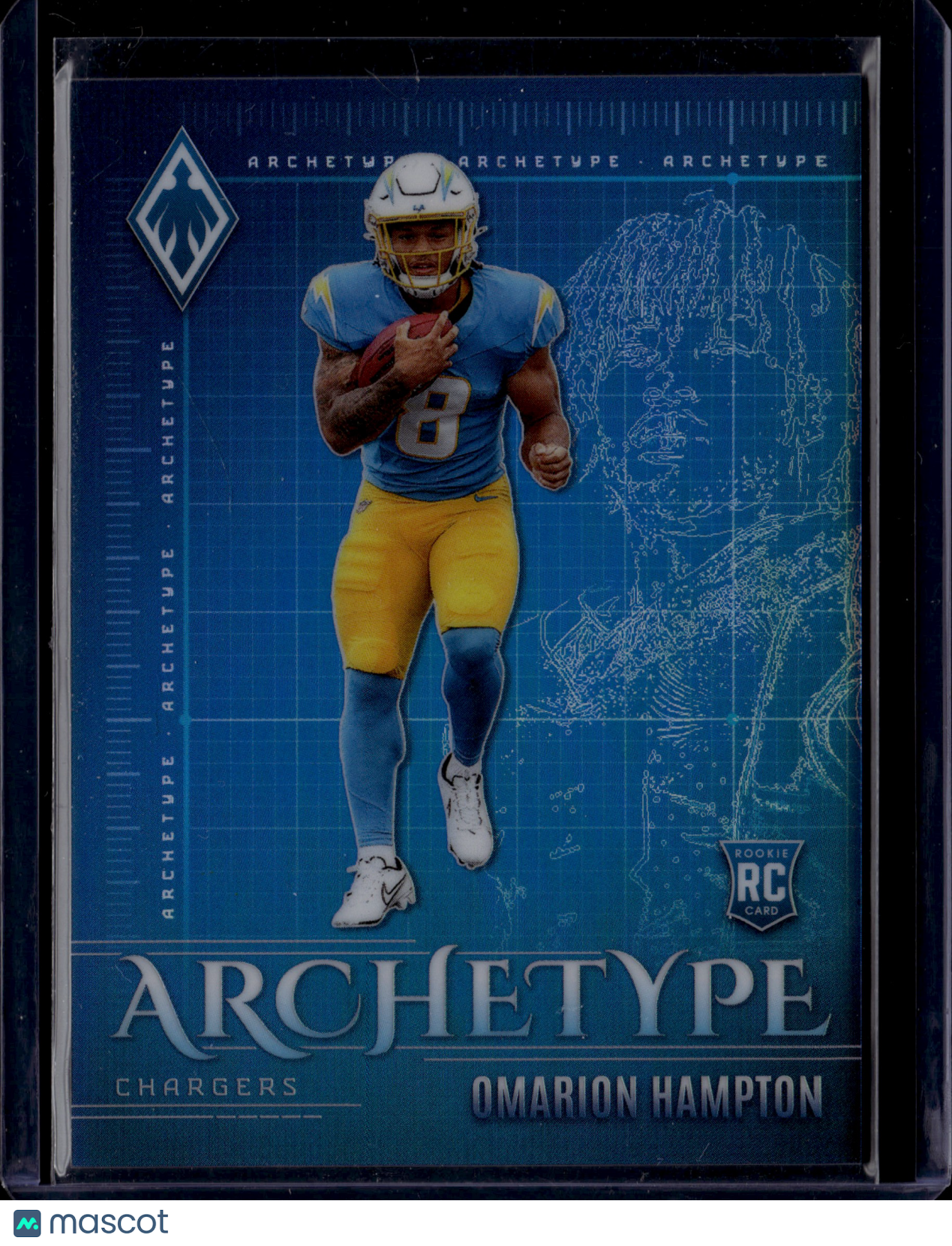 2025 Panini Phoenix Archetype Omarion Hampton #18 RC