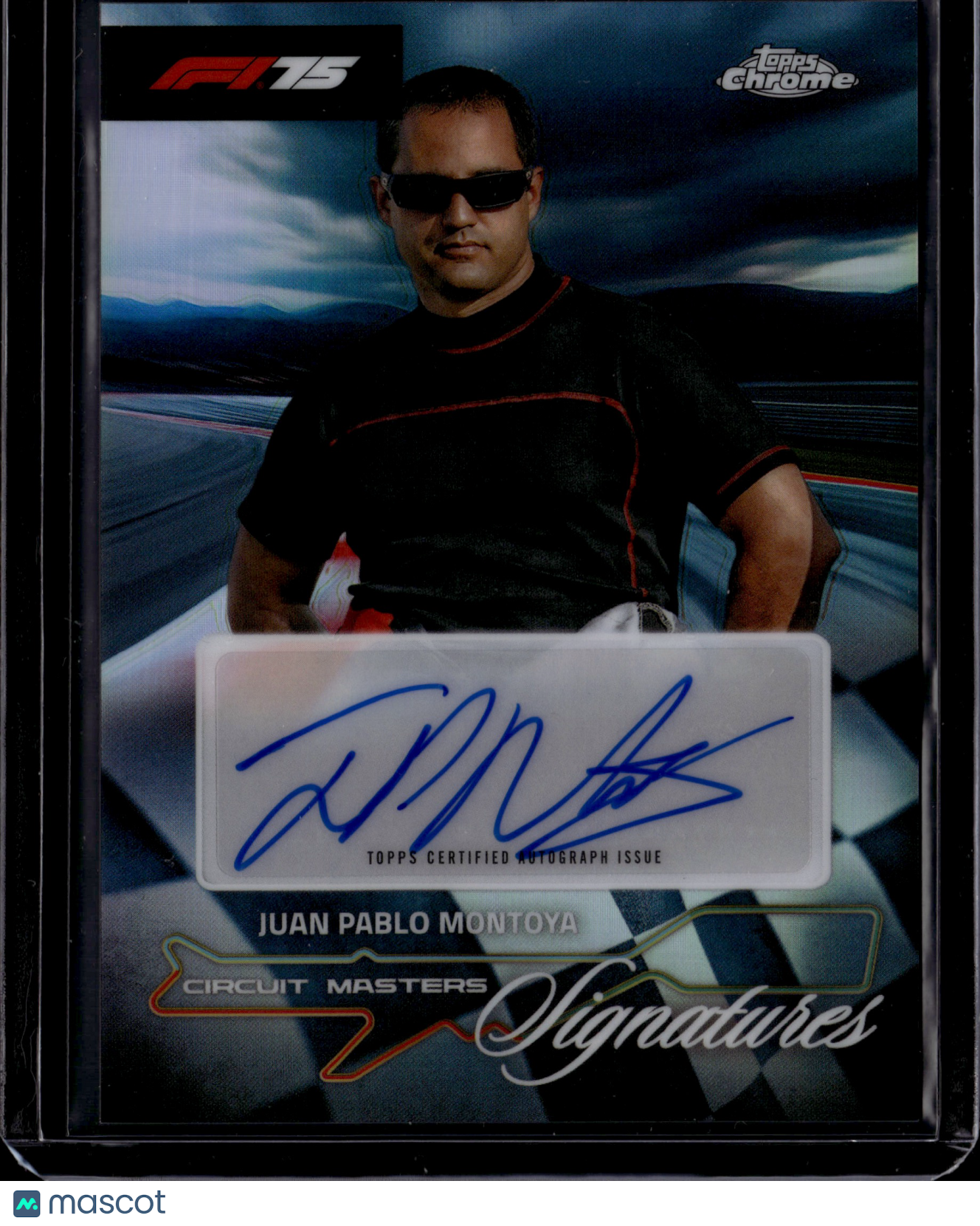 2025 Topps Formula 1 Chrome Juan Pablo Montoya Auto #CMS-MON