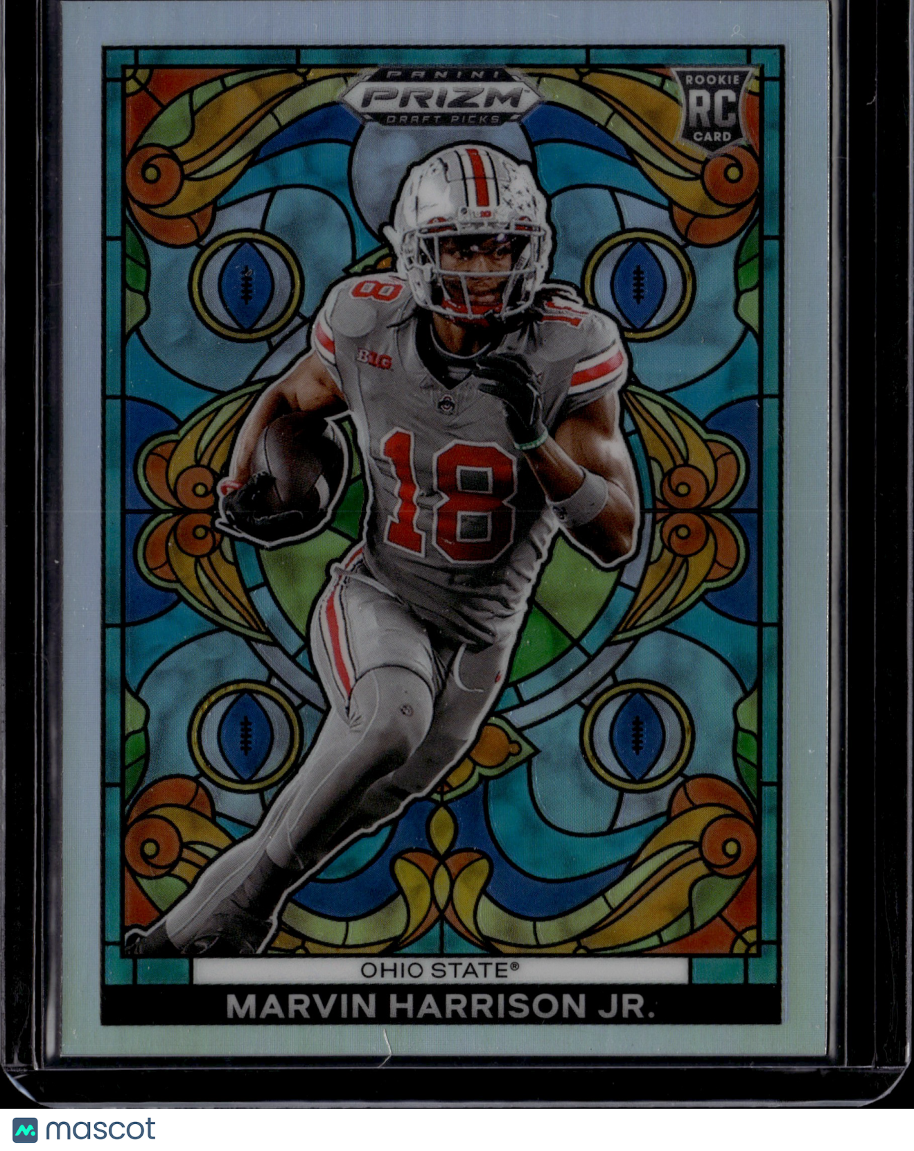 2024 Panini Prizm Draft Picks Stained Glass Marvin Harrison Jr. #SG-MHJ RC