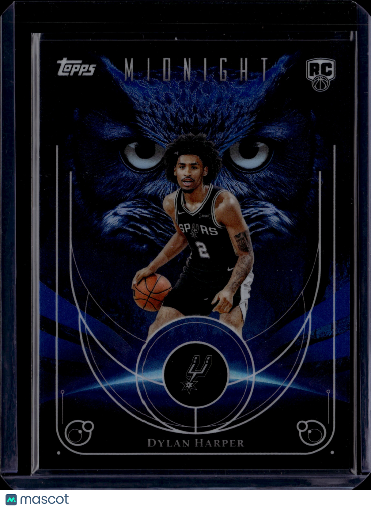 2025 Topps Midnight Night Owls Dylan Harper #NO-17 RC