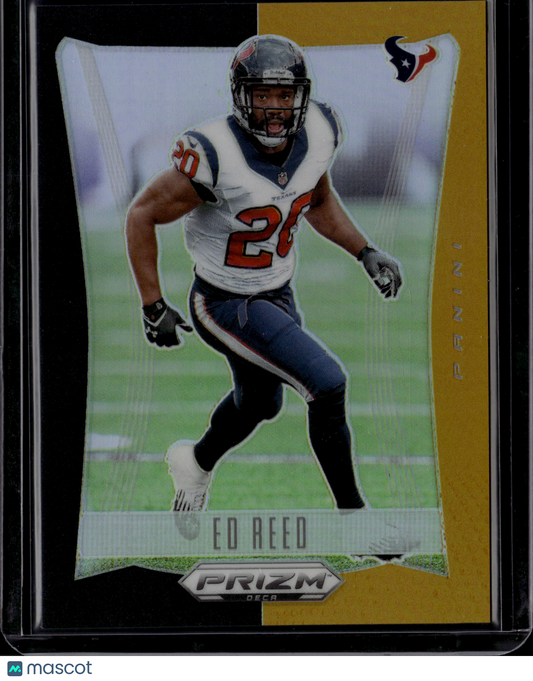 2025 Panini Prizm Deca Ed Reed #129 Black Gold /5