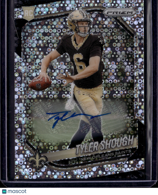 2025 Panini Prizm Football Tyler Shough No Huddle Auto #327