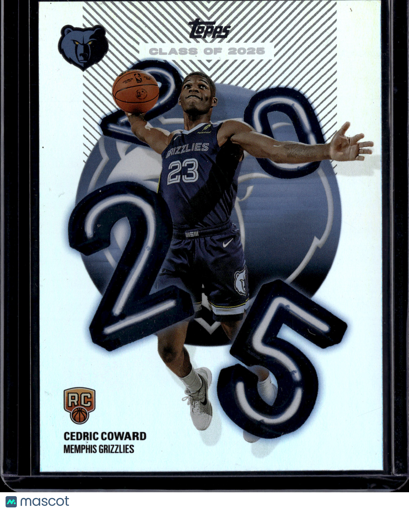 2025 Topps Class of 2025 Cedric Coward #C25-11 RC