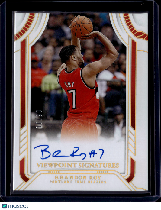 2025 Panini National Treasures Viewpoint Signatures Brandon Roy Auto /10