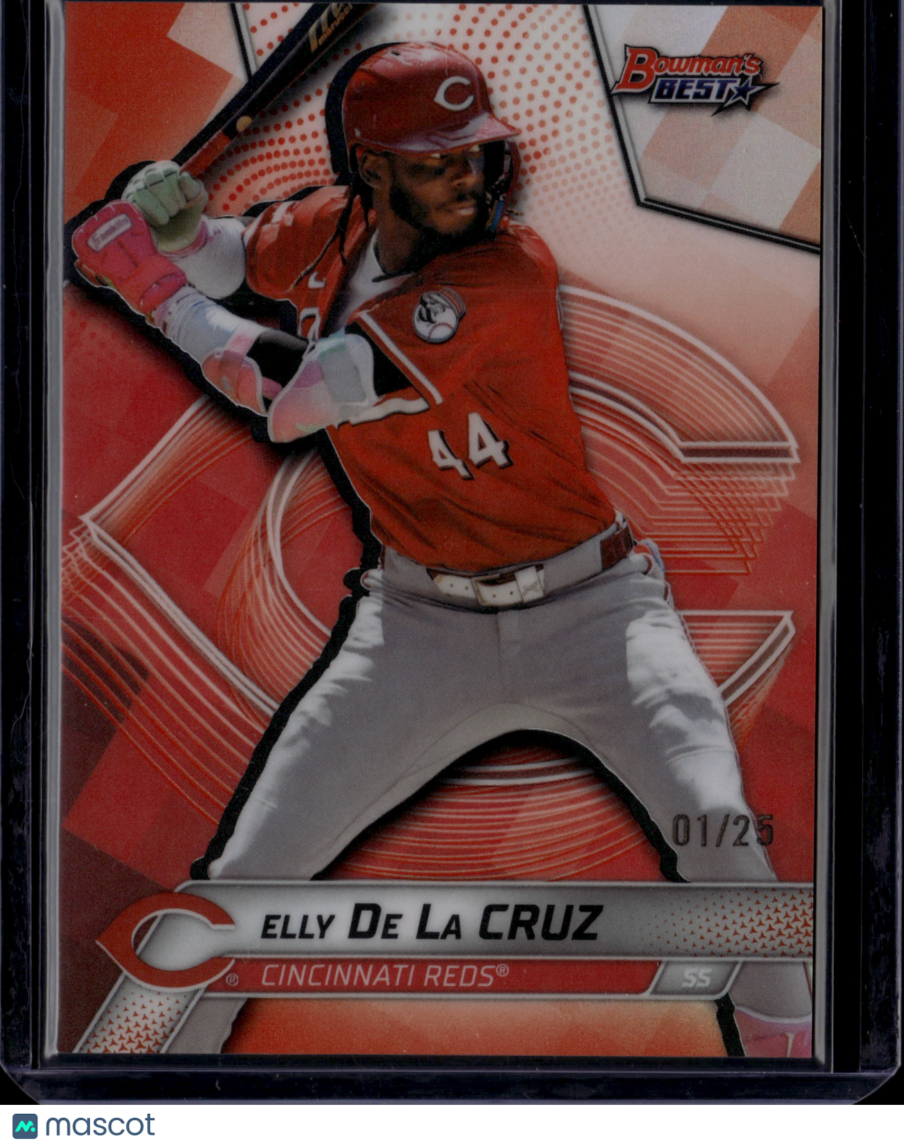 2025 Topps Bowman's Best Elly De La Cruz #37 Orange /25