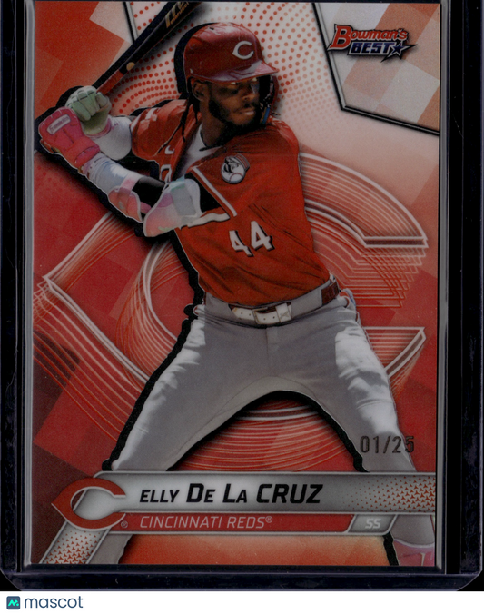 2025 Topps Bowman's Best Elly De La Cruz #37 Orange /25