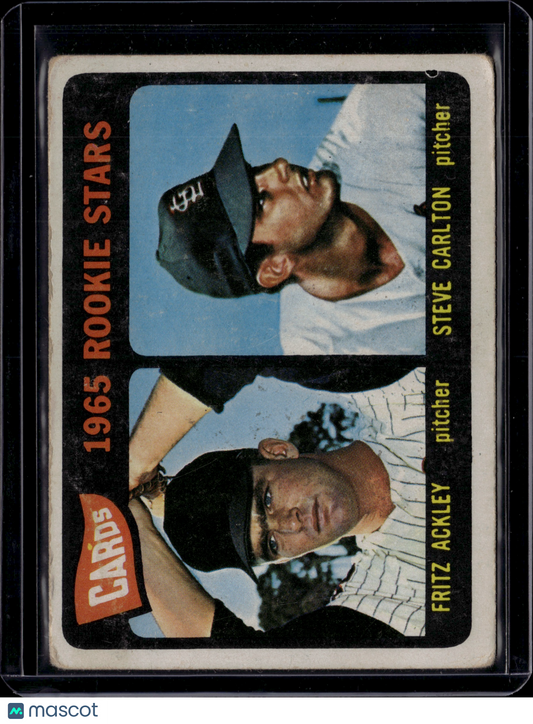 1965 Topps Steve Carlton Fritz Ackley #477