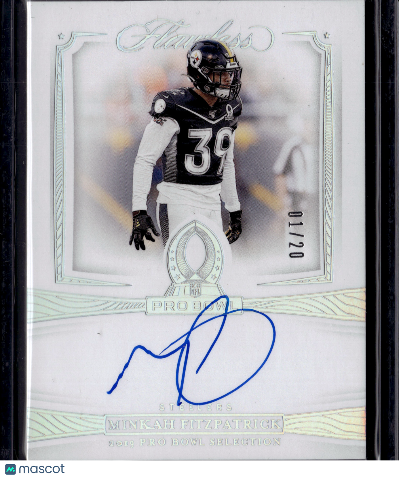 2021 Panini Flawless Pro Bowl Ink Minkah Fitzpatrick #PBI-MF1 Auto /20