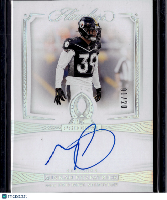 2021 Panini Flawless Pro Bowl Ink Minkah Fitzpatrick #PBI-MF1 Auto /20