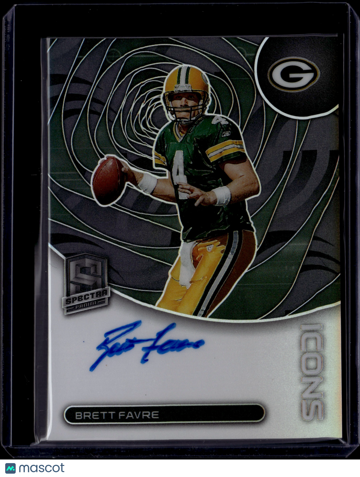 2023 Panini Spectra Prizm Brett Favre #I-BF Auto /25