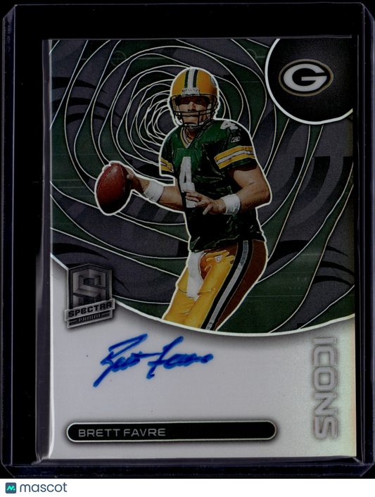 2023 Panini Spectra Prizm Brett Favre #I-BF Auto /25