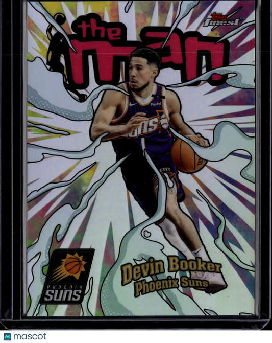 2026 Topps Finest The Man Devin Booker #TM-2