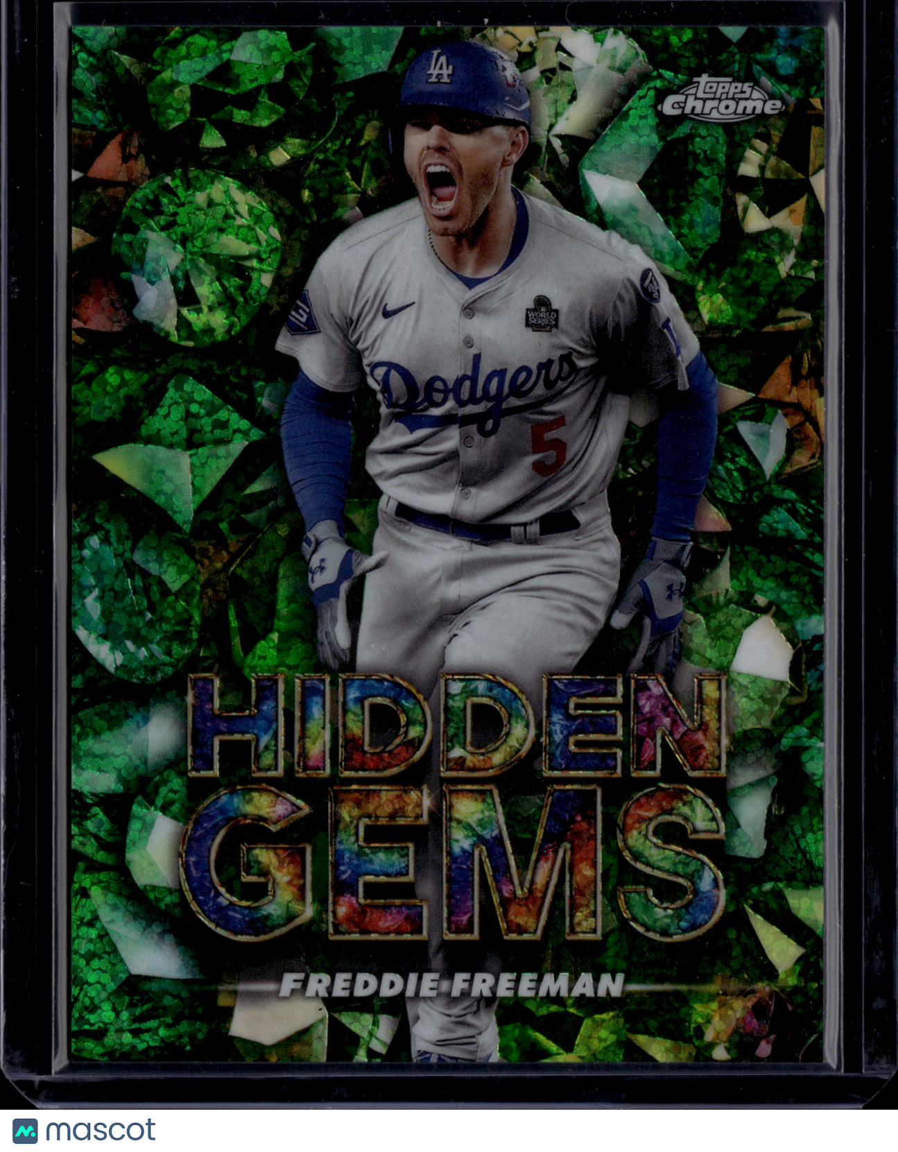 2025 Topps Chrome Hidden Gems Freddie Freeman #HG-13