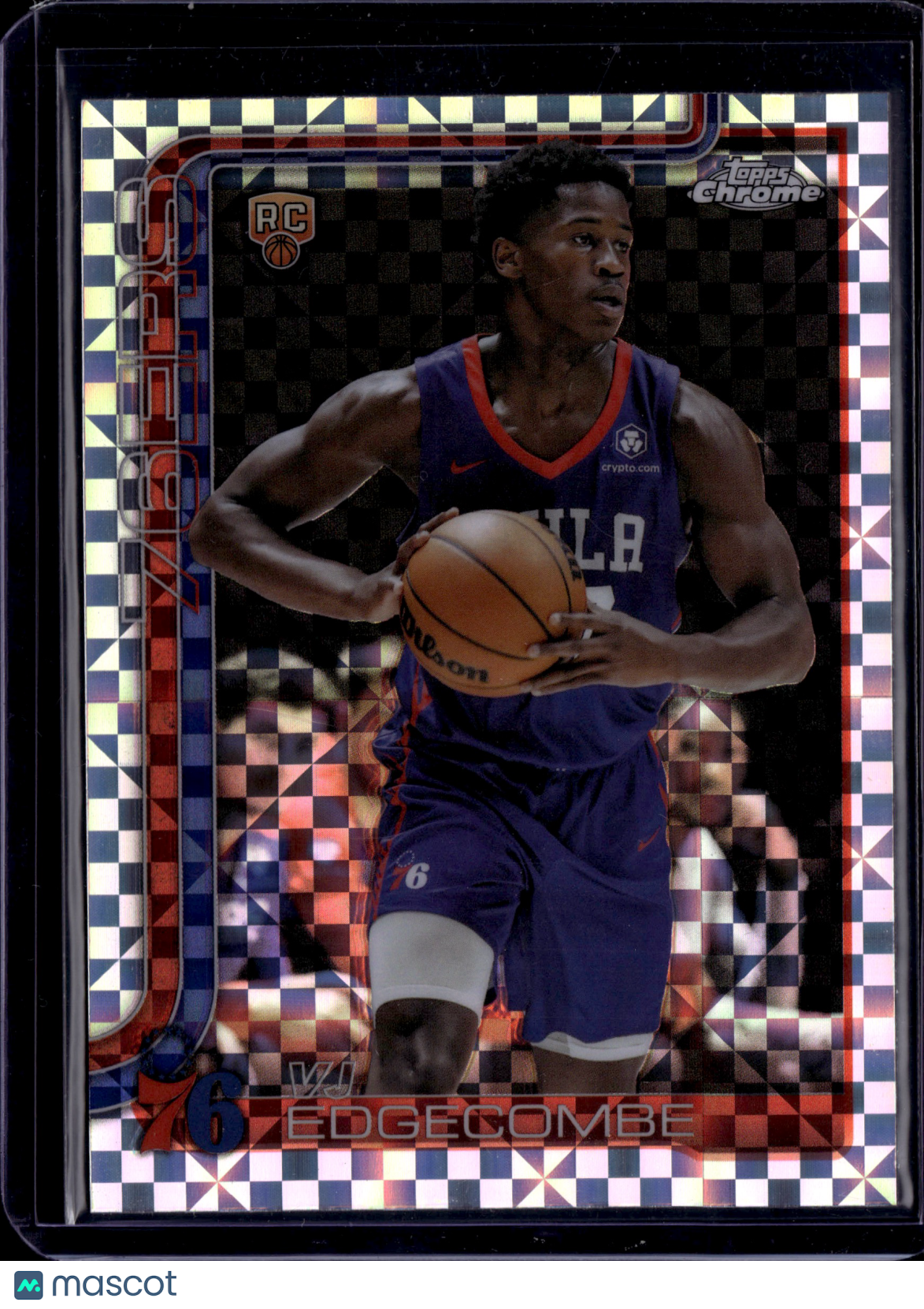 2025 Topps Chrome VJ Edgecombe #253 X-Fractor RC