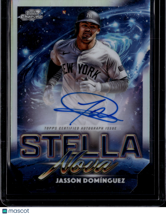 2025 Topps Cosmic Chrome Stella Nova Jasson Domínguez #SNA-JD Autograph