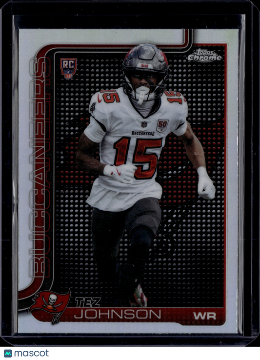 2025 Topps Chrome Tez Johnson Lightboard #342 RC