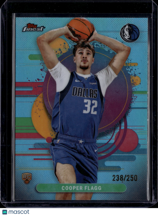 2026 Topps Finest Cooper Flagg #101 RC /250