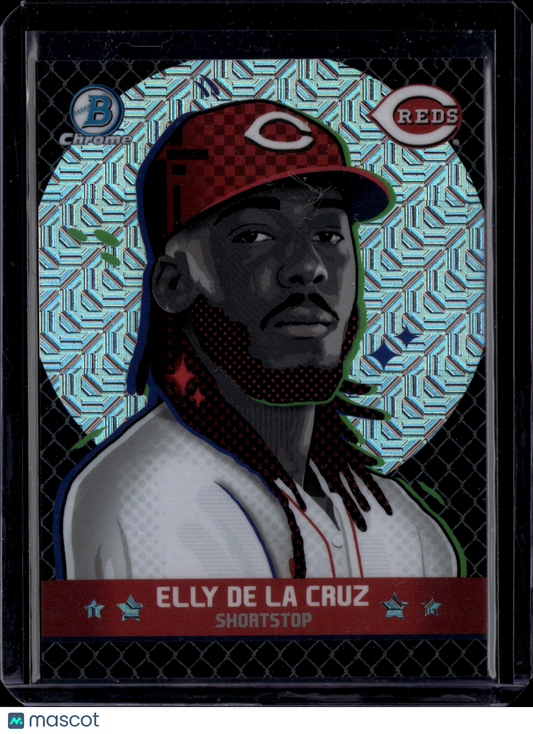 2025 Bowman Chrome Mars Elly De La Cruz #MARS-1 Mojo Refractor