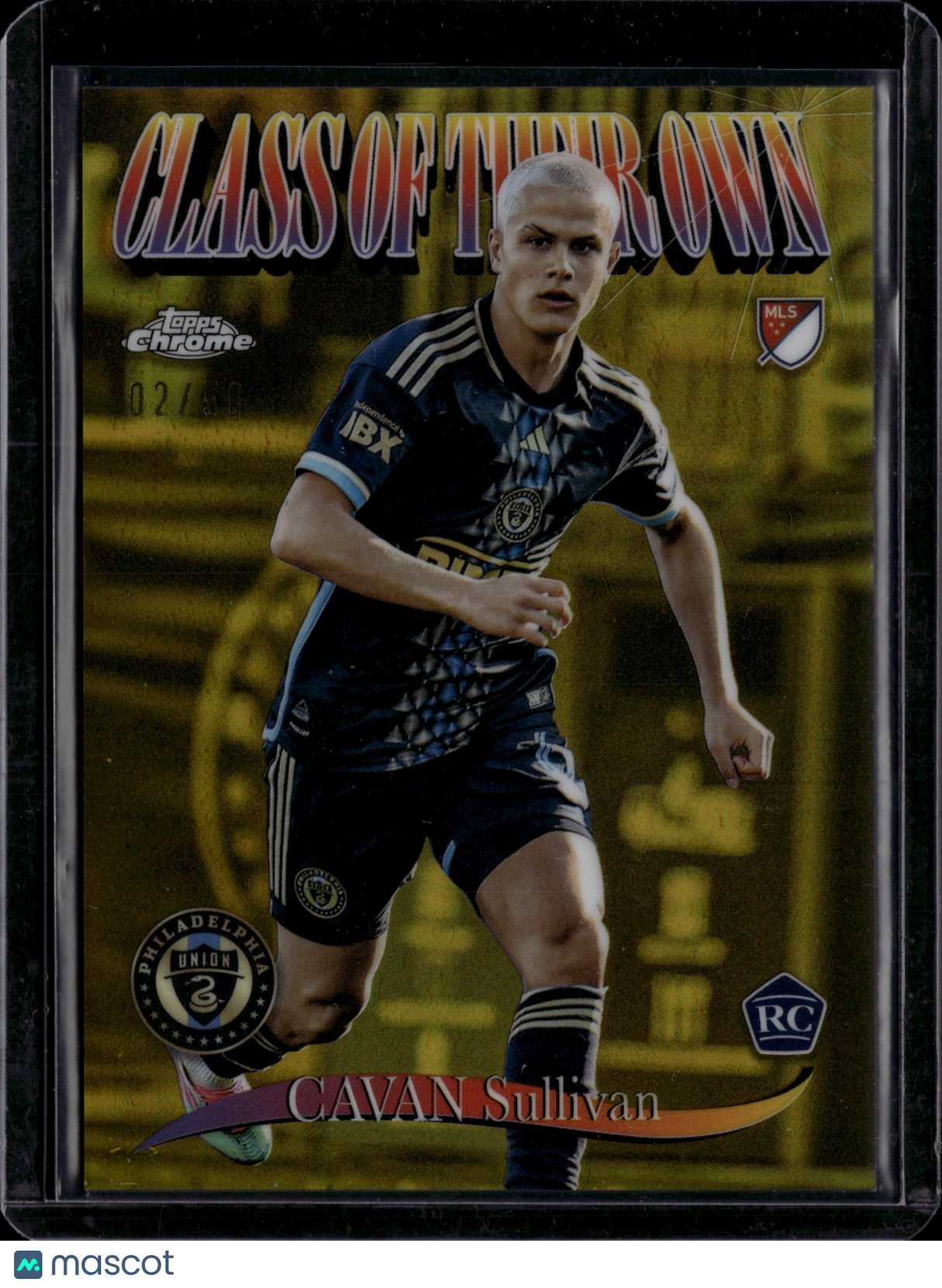 2025 Topps Chrome Class of Their Own Cavan Sullivan #CO-4 Gold Refractor RC /50