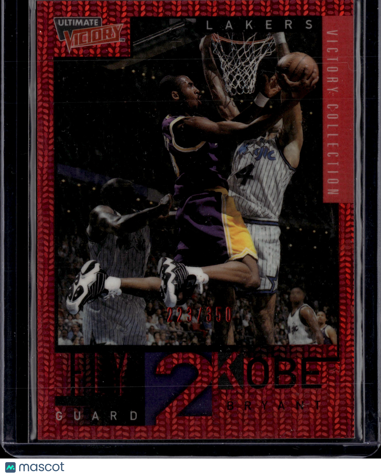 2001 Upper Deck Ultimate Victory Victory Collection Kobe Bryant #66 Red /350