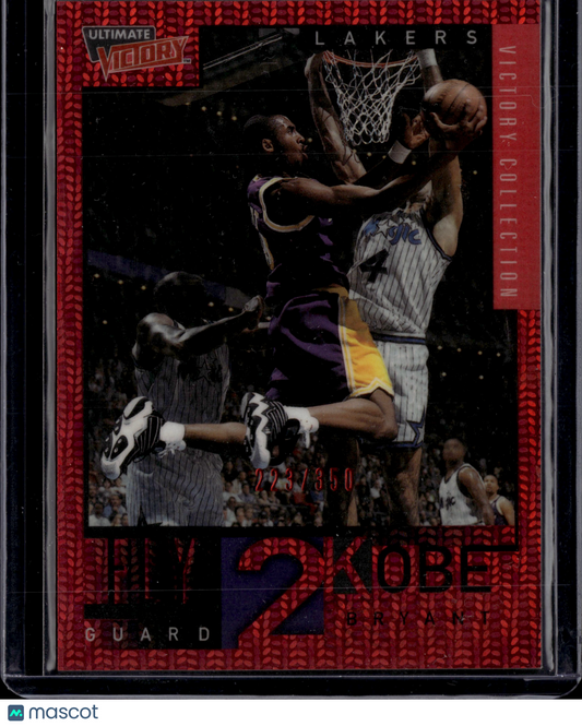 2001 Upper Deck Ultimate Victory Victory Collection Kobe Bryant #66 Red /350