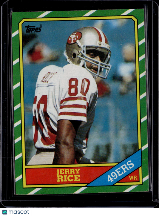 1986 Topps Jerry Rice #161