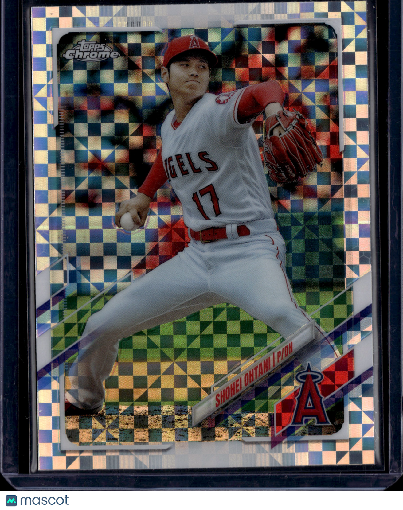 2021 Topps Chrome Shohei Ohtani #159 X-Fractor