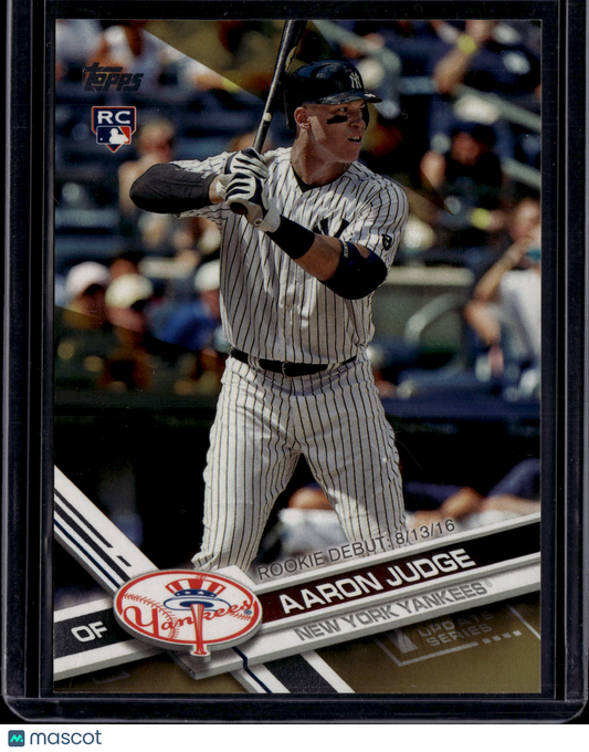 2017 Topps Update Series Aaron Judge #US99 RC Gold /2017