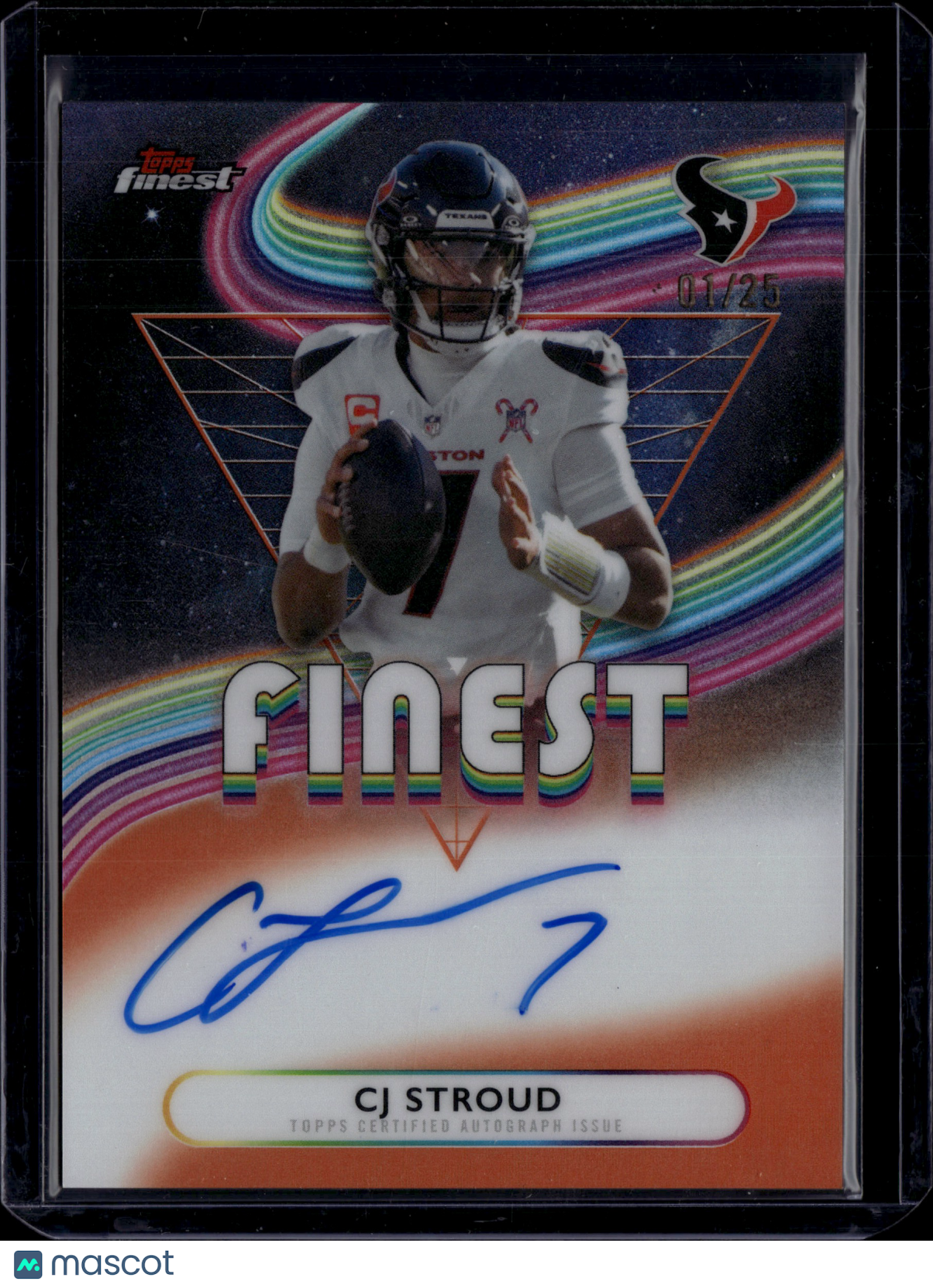 2025 Topps Finest C.J. Stroud #FA-CJS Auto /25