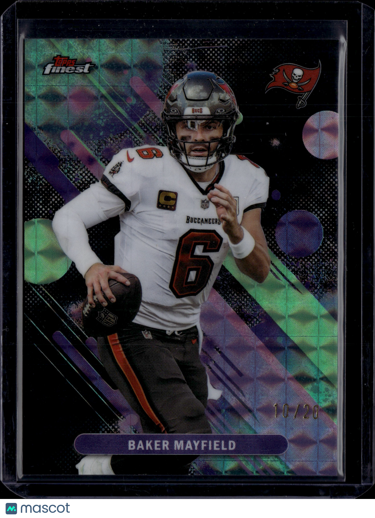 2025 Topps Finest Baker Mayfield #66 Black /20