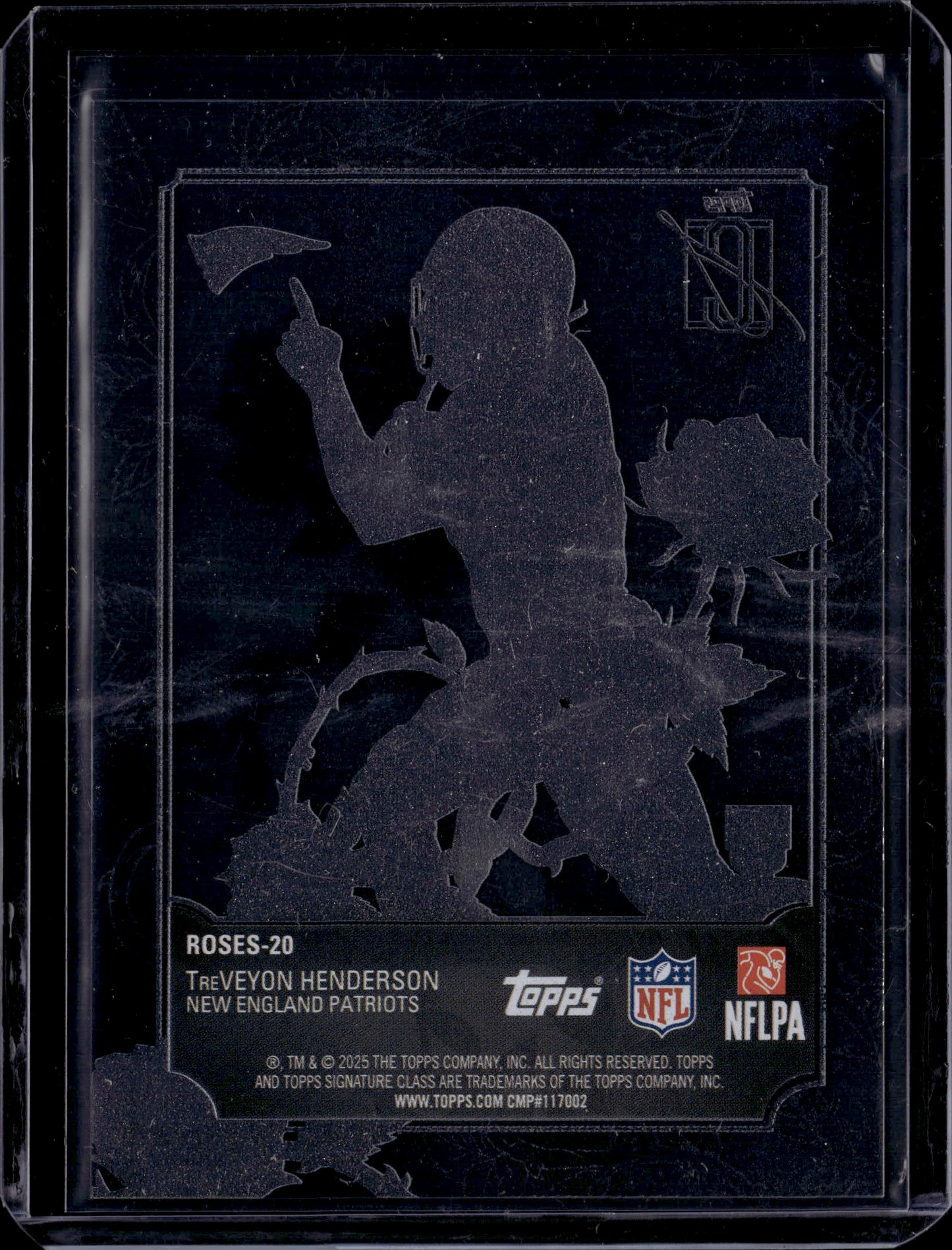 2025 Topps Signature Class Roses TreVeyon Henderson #ROSES-20 RC