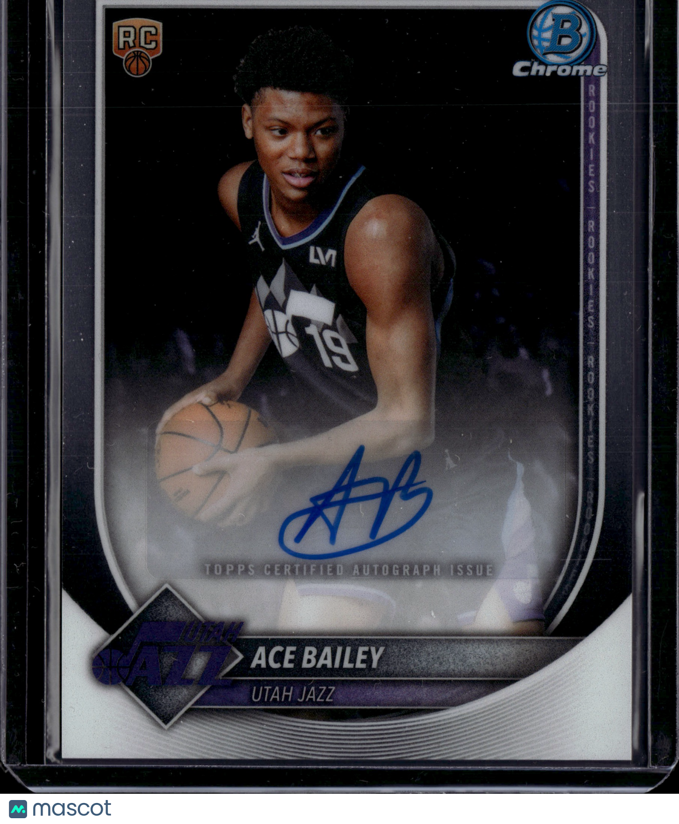 2025 Topps Bowman Chrome Ace Bailey Auto #BCA-AB RC