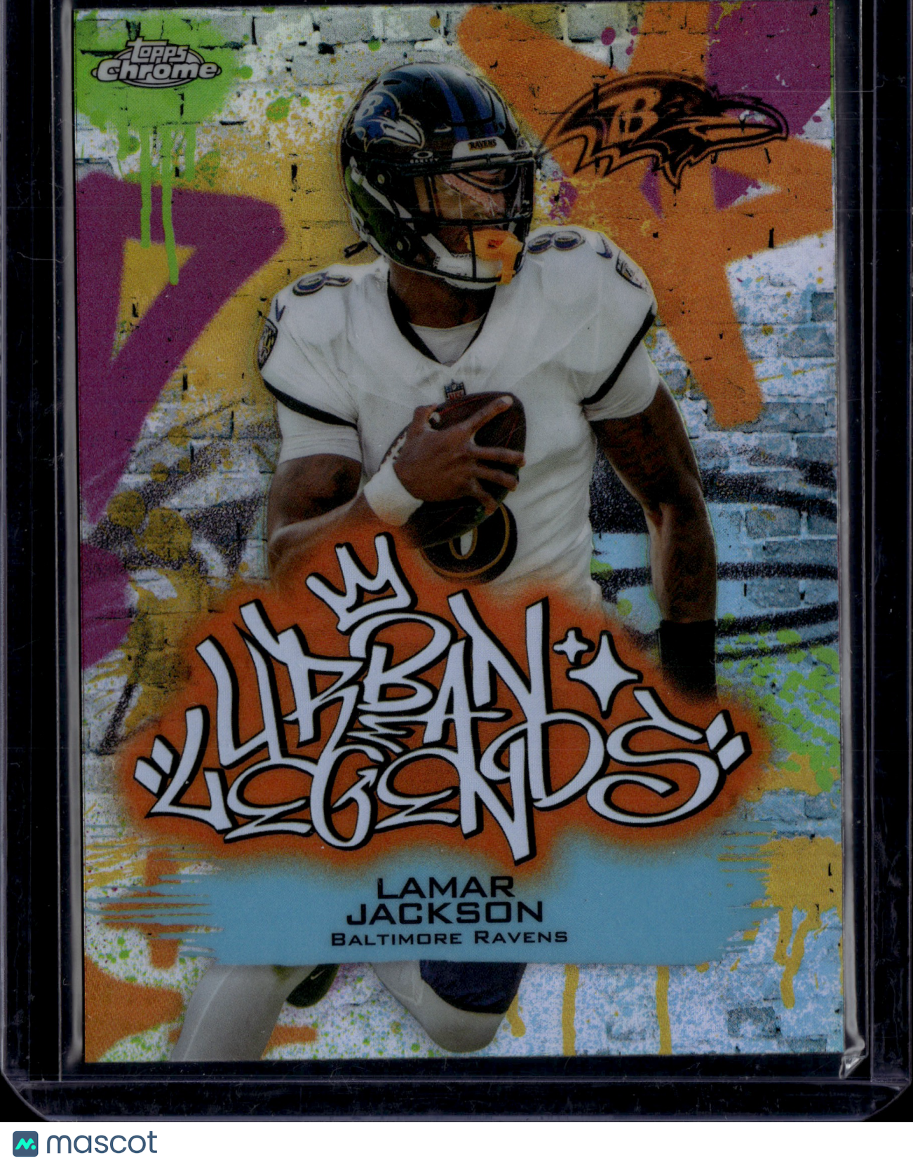 2025 Topps Chrome Urban Legends Lamar Jackson #UL-3