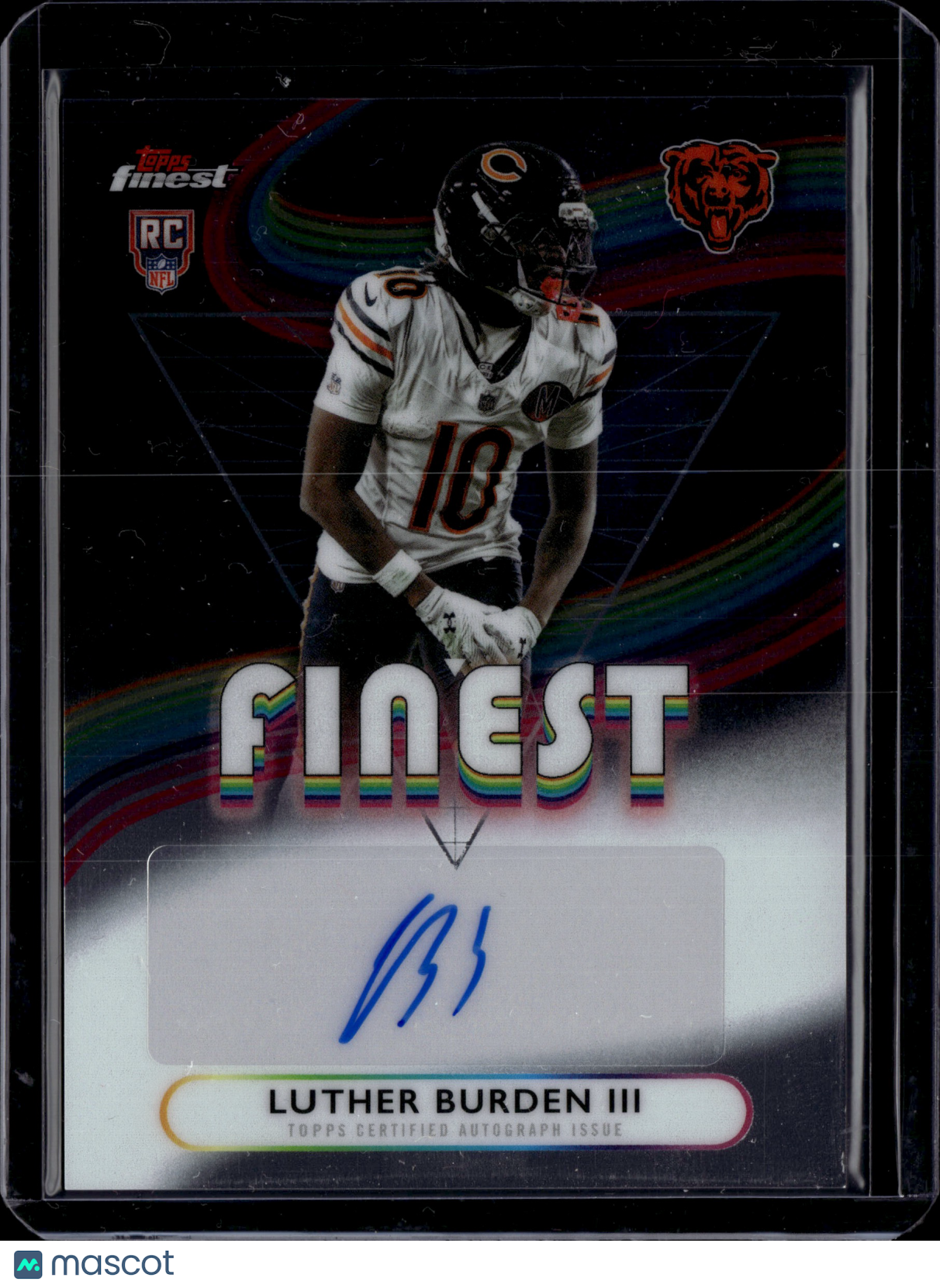 2025 Topps Finest Luther Burden III Auto #RFA-LB RC