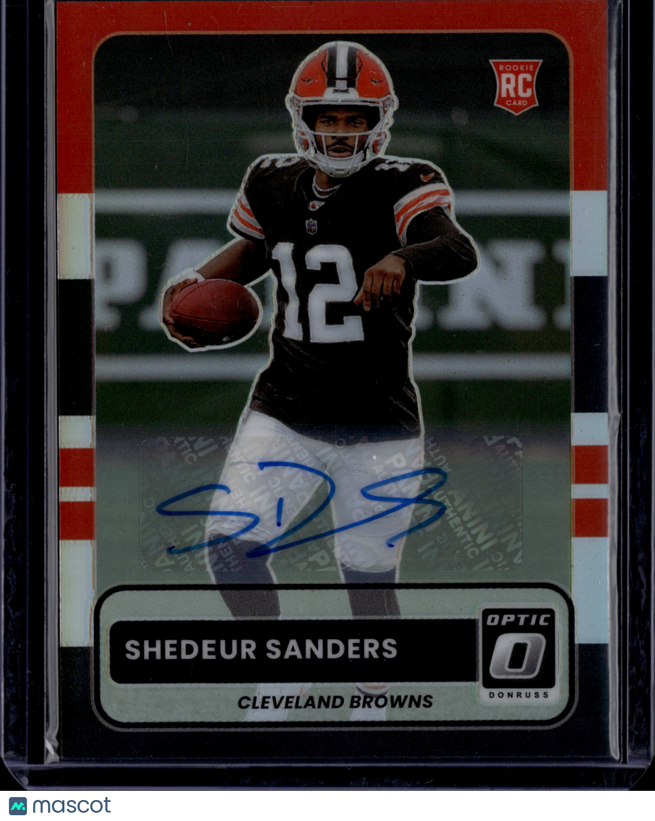 2025 Panini Donruss Optic Football Shedeur Sanders Auto #3 RC