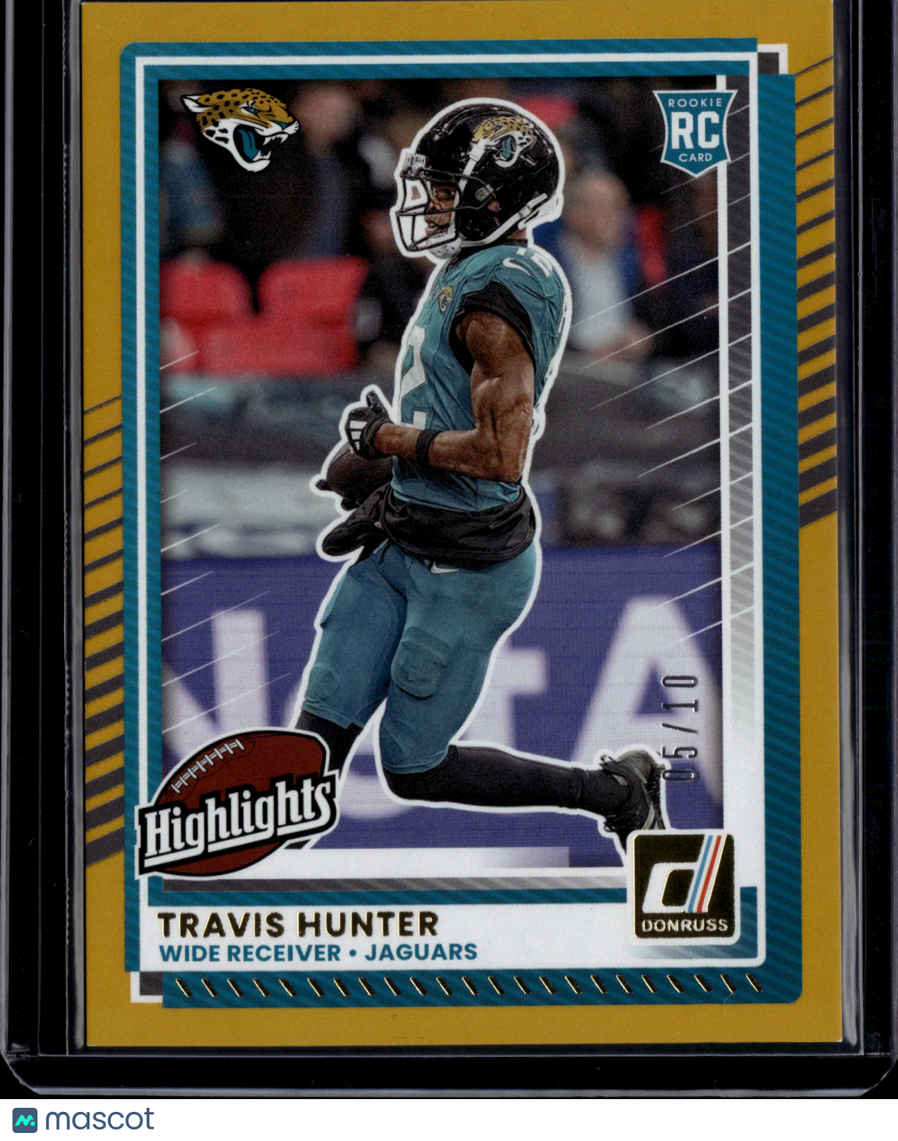 2026 Panini Donruss Highlights Travis Hunter #DRH-94 Gold RC /10