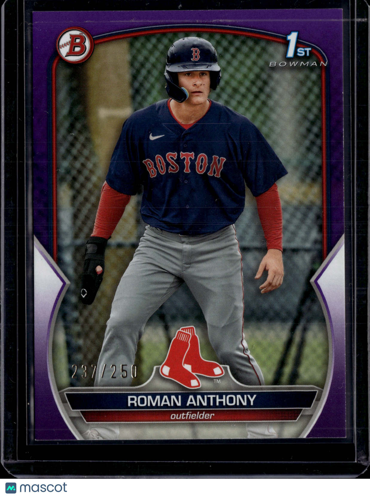 2023 Bowman Roman Anthony #BP-71 Purple 1st Bowman /250