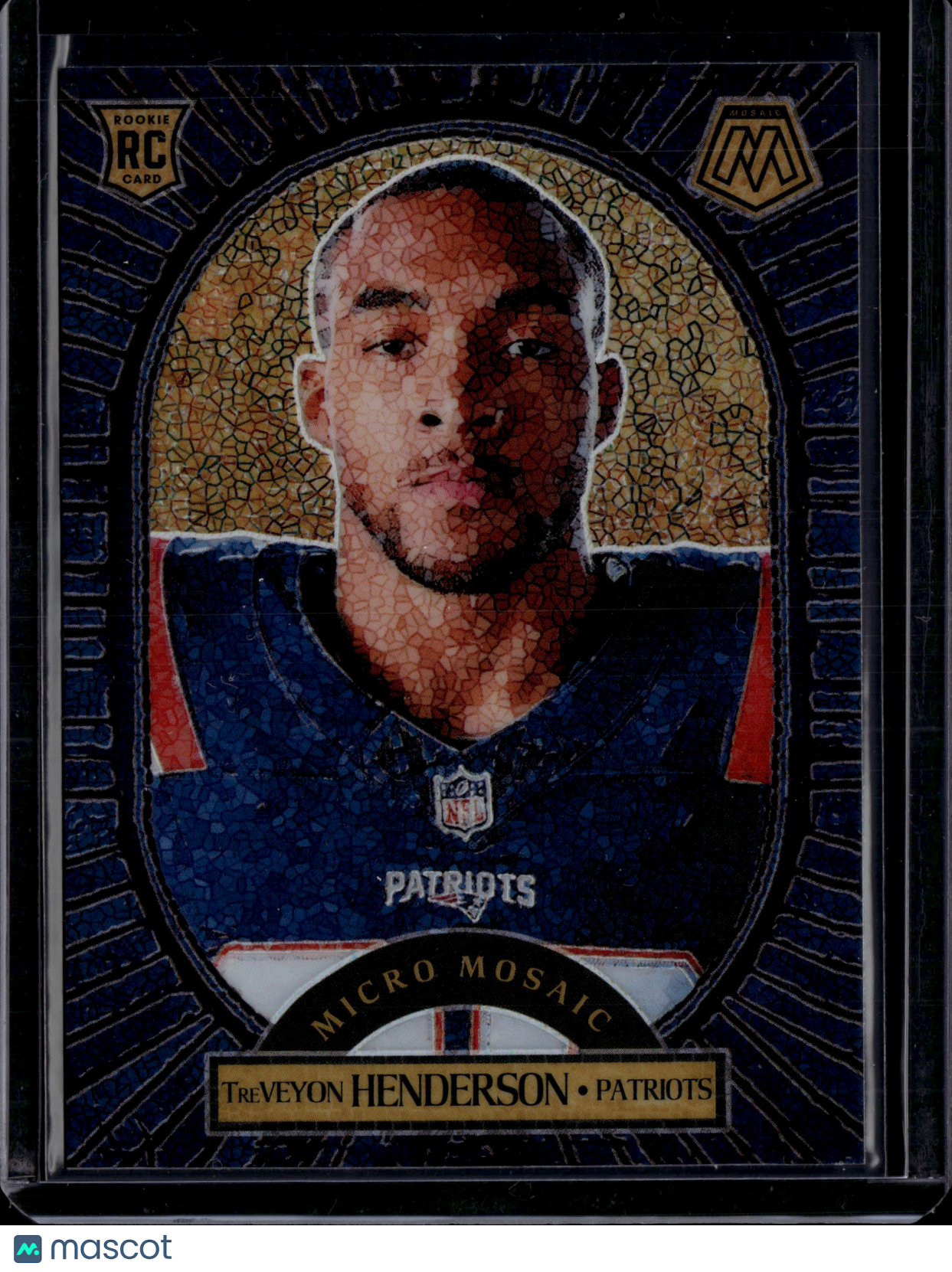 2025 Panini Mosaic Prizm Micro Mosaic TreVeyon Henderson #8 RC