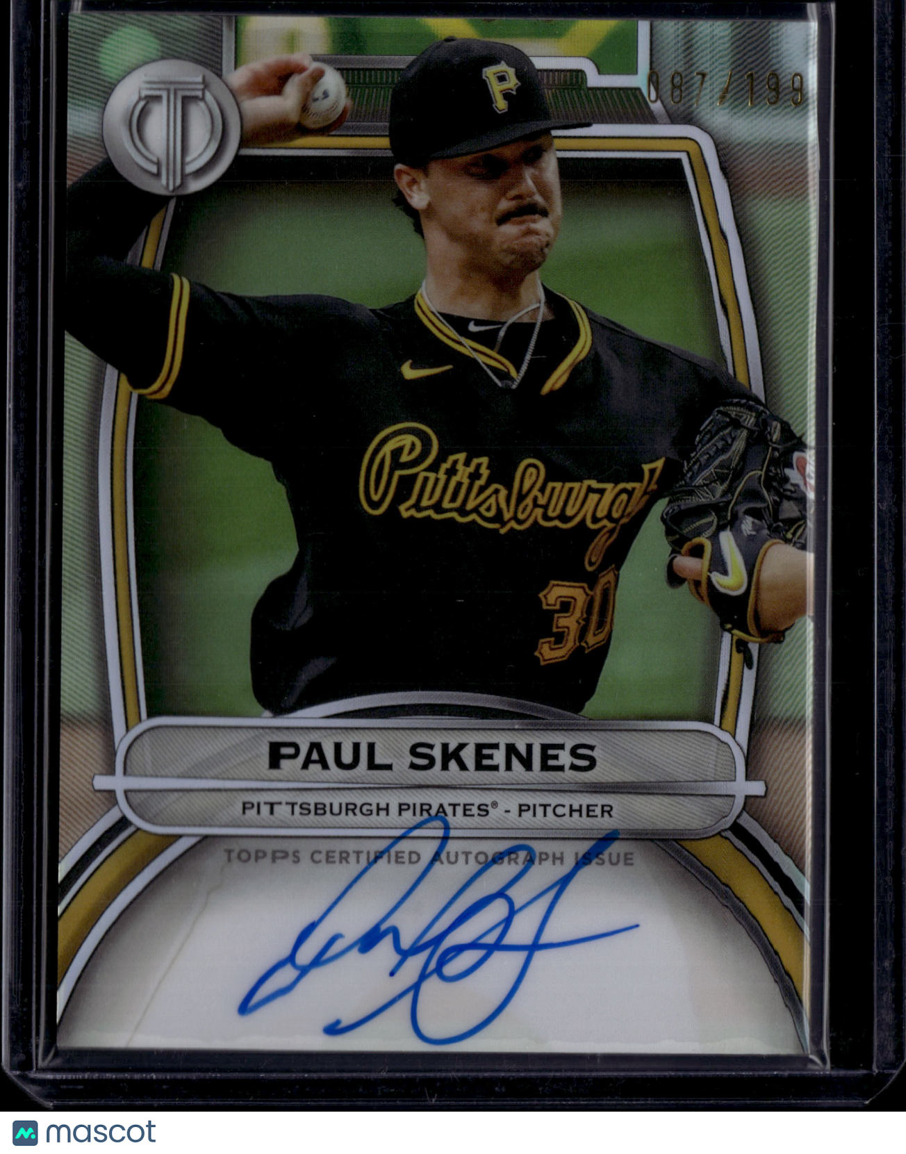 2025 Topps Tribute Paul Skenes #TA-SKE Auto /199