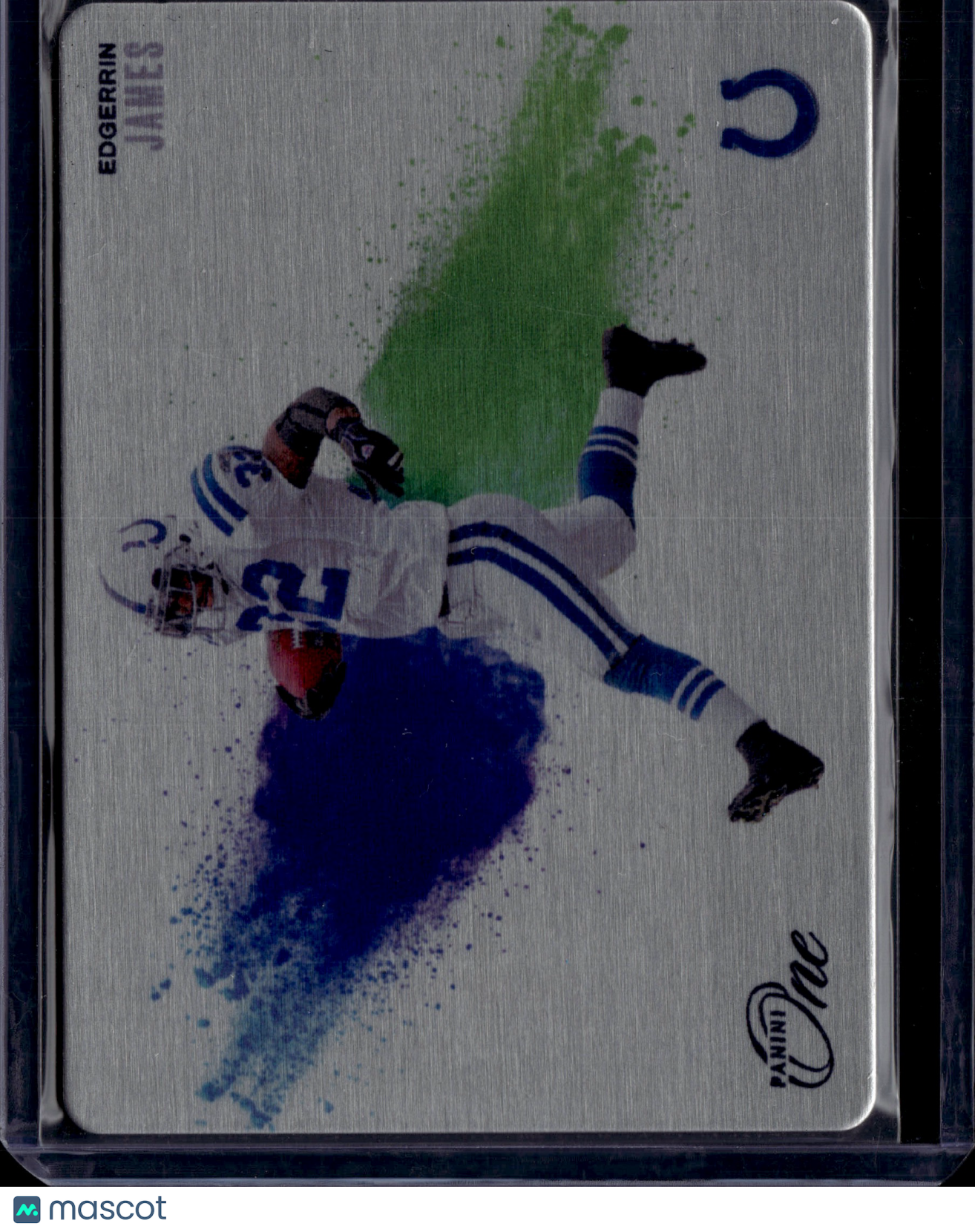 2025 Panini One Football Edgerrin James Color Blast #OB-EJS