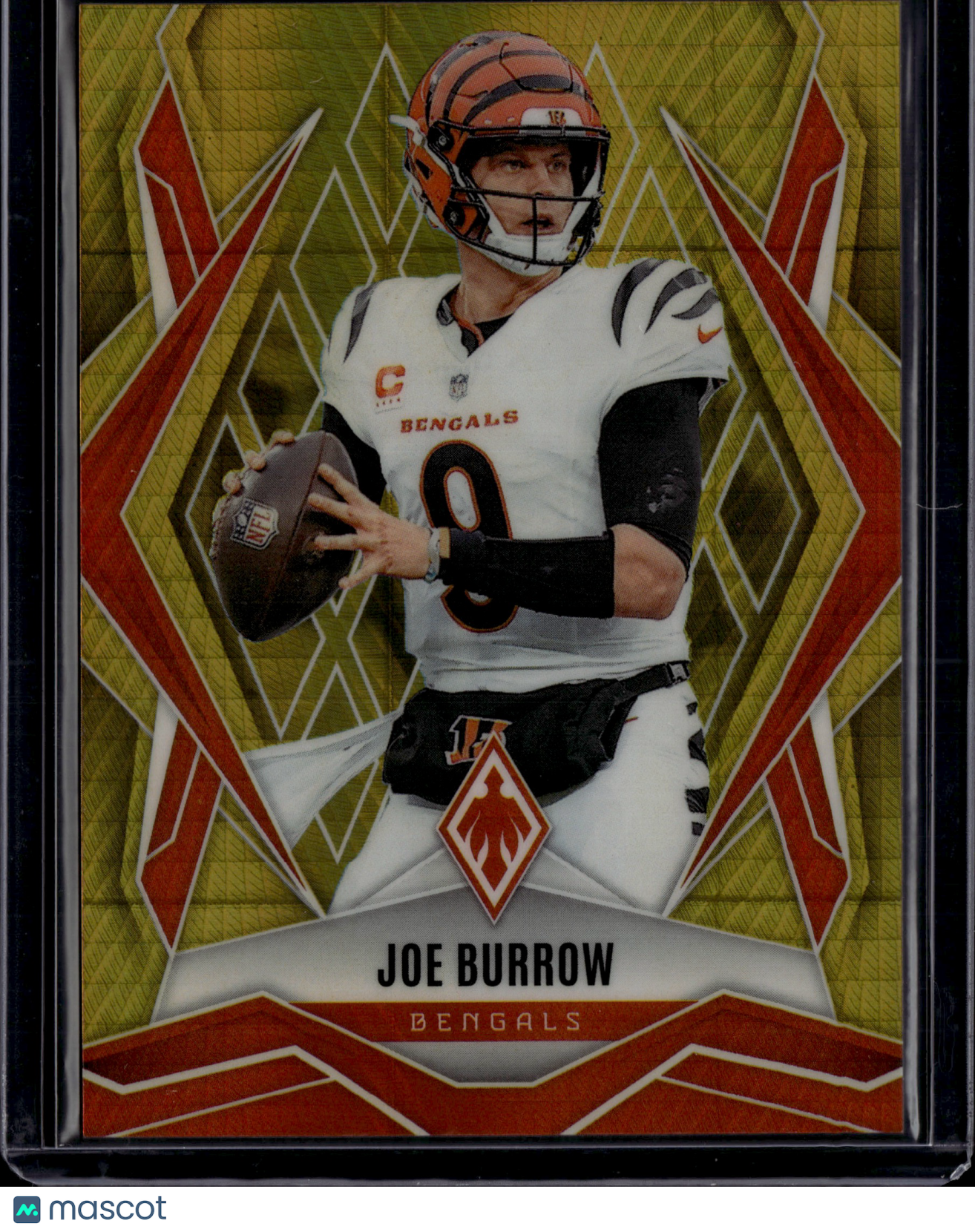 2025 Panini Phoenix Football Joe Burrow #30 Gold /10