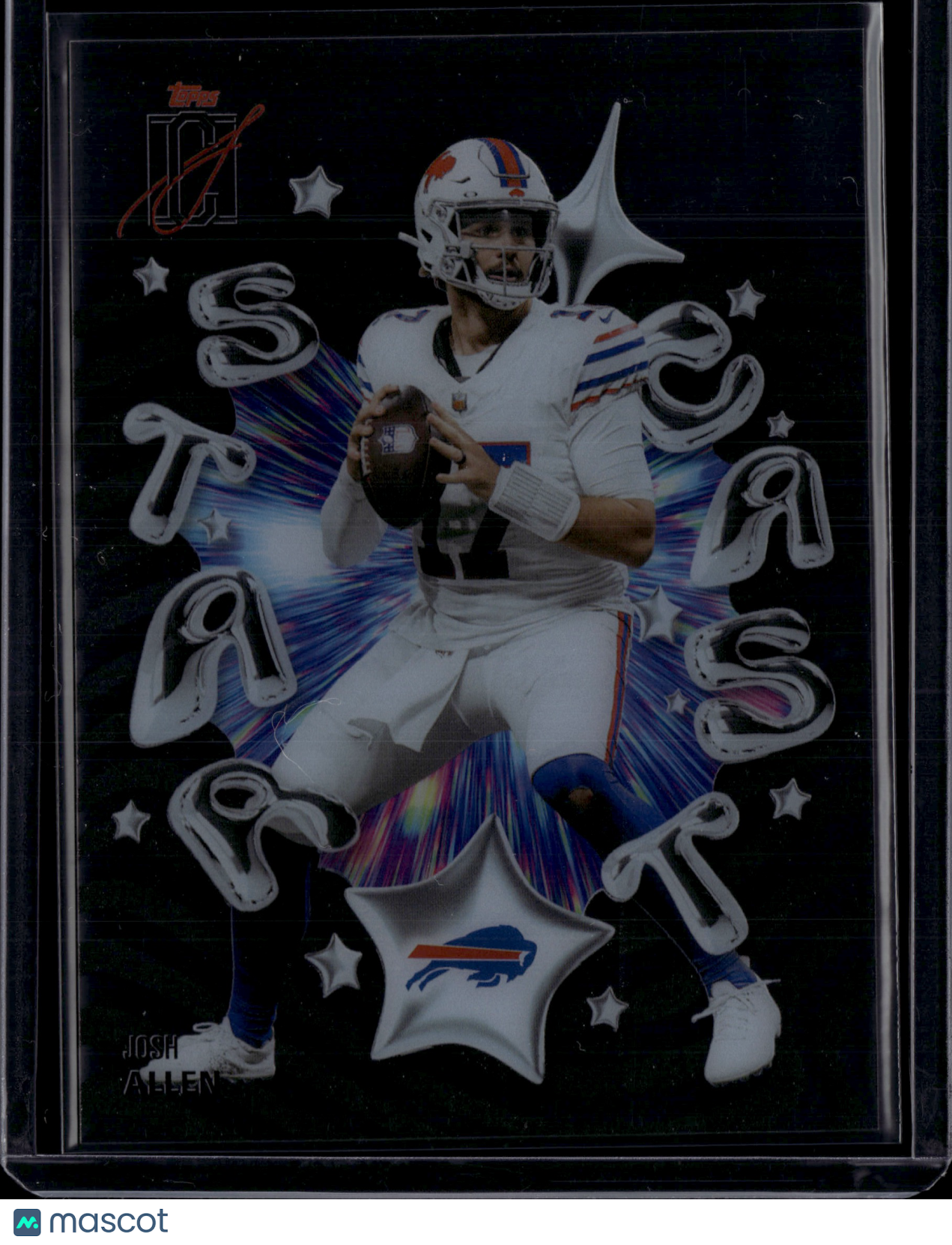 2025 Topps Signature Class Starcast Josh Allen #SC-16 Black