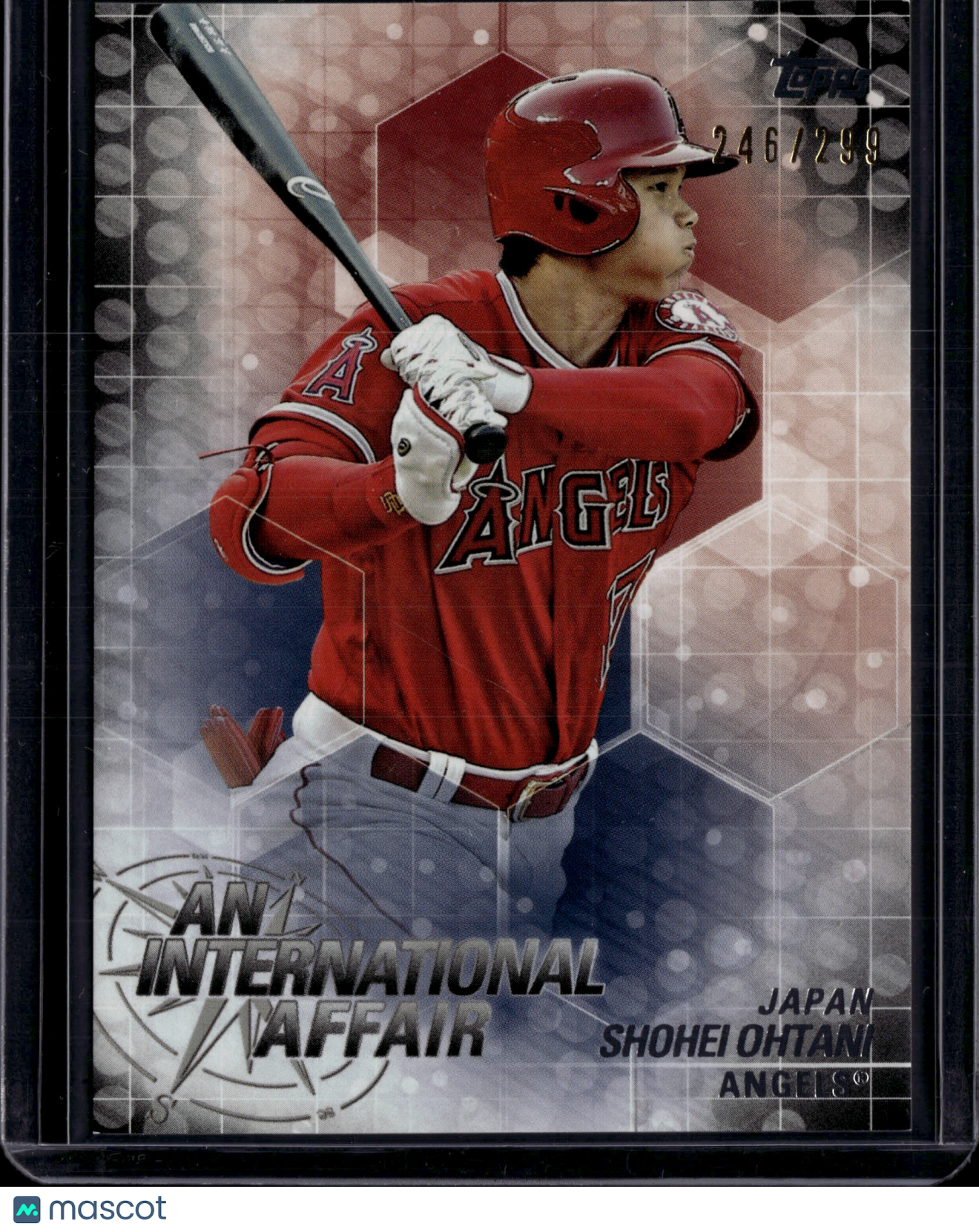 2018 Topps An International Affair Shohei Ohtani RC /299