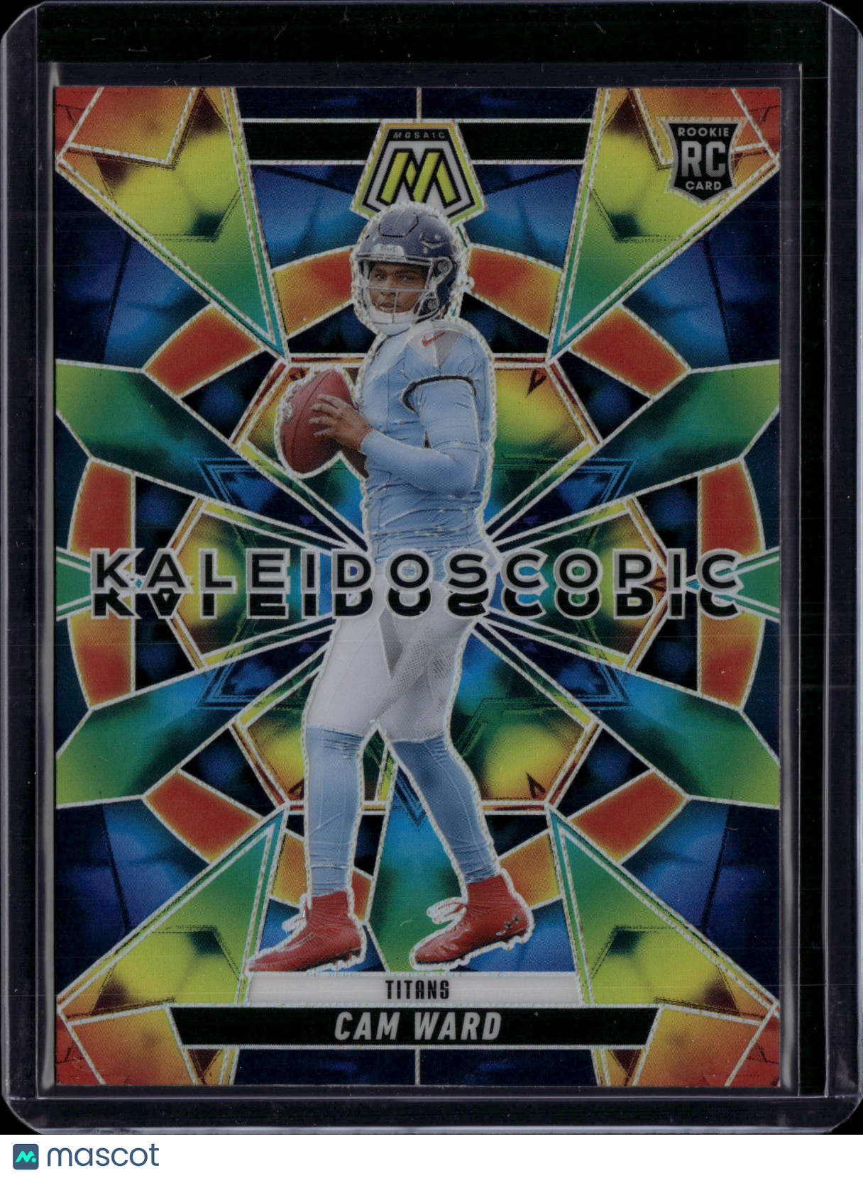 2025 Panini Mosaic Football Kaleidoscopic Cam Ward #2 RC